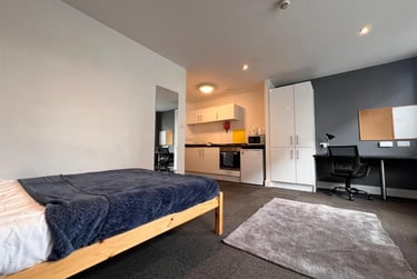 1 bed studio, Goldsmith Street, City Centre, Nottingham, NG15ND - Image 1